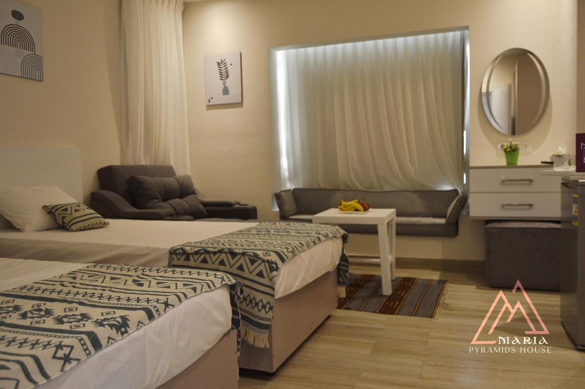 Hotel Maria Pyramids House Kafret el-Gabal Esterno foto