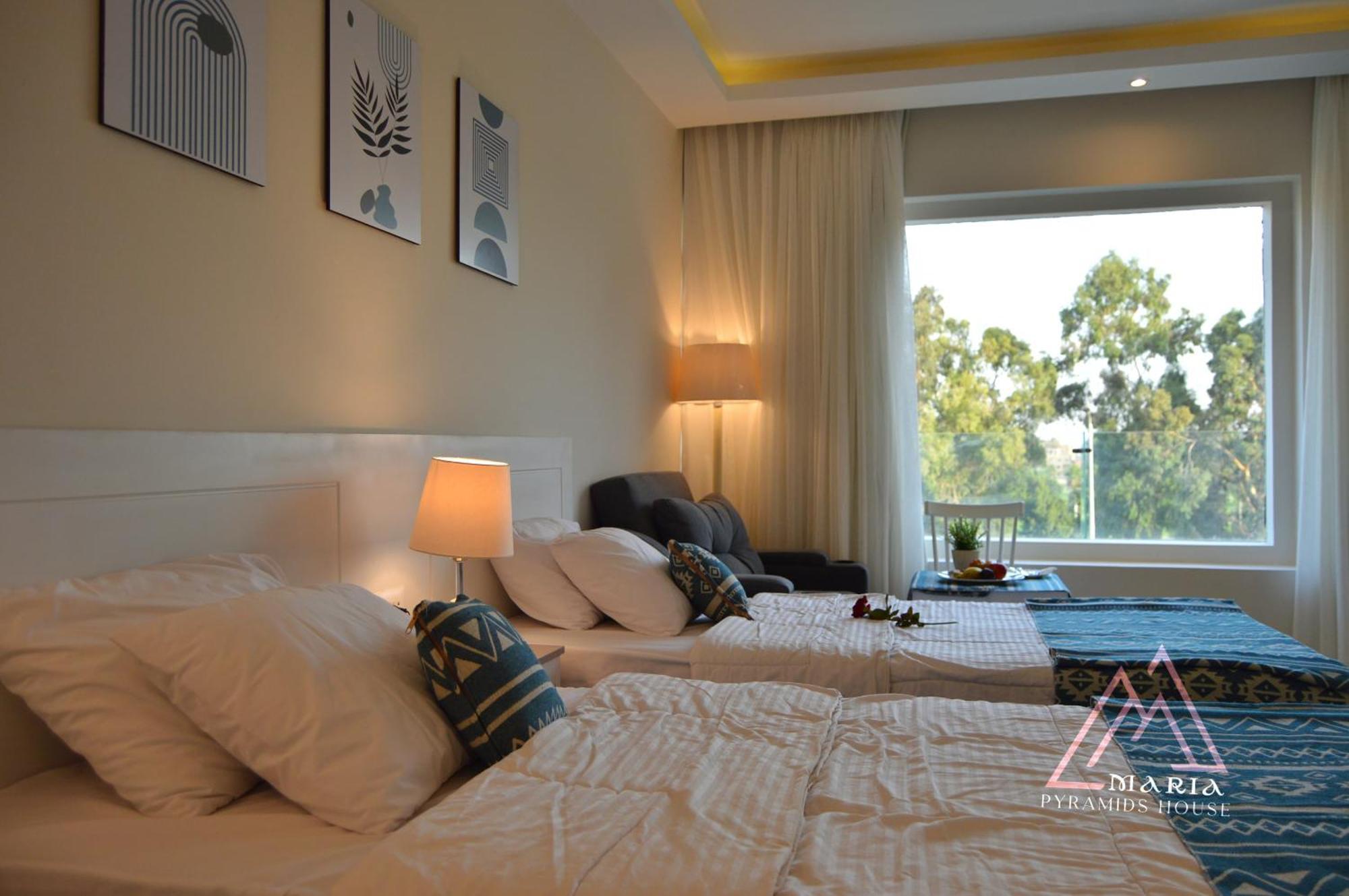 Hotel Maria Pyramids House Kafret el-Gabal Esterno foto