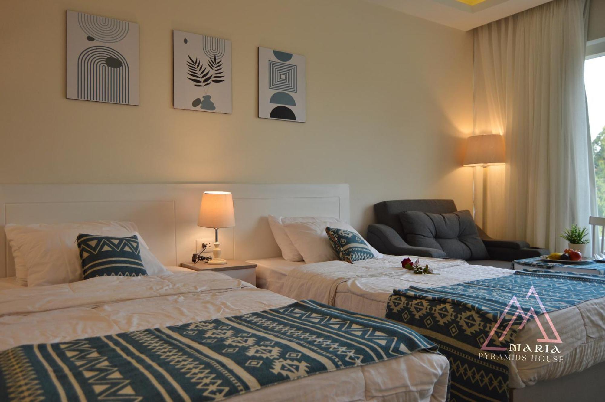 Hotel Maria Pyramids House Kafret el-Gabal Esterno foto